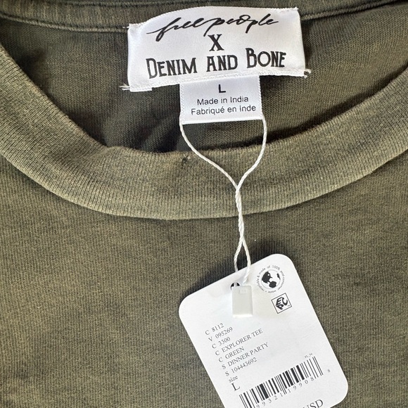 Free People Denim and Bone Camping Tee - Picture 5 of 11